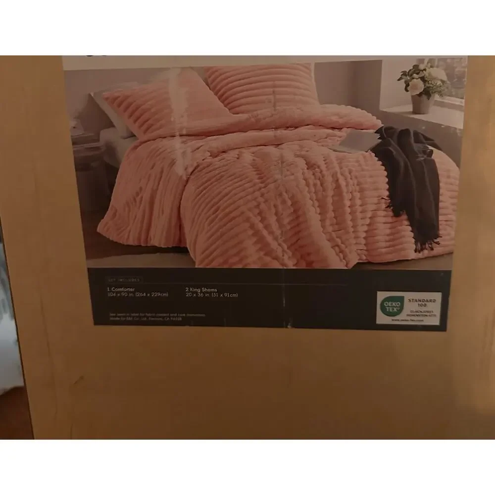 Intelligent Design Lana Checkered Midweight Comforter Set KingSize